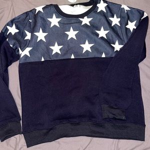 Star crew neck